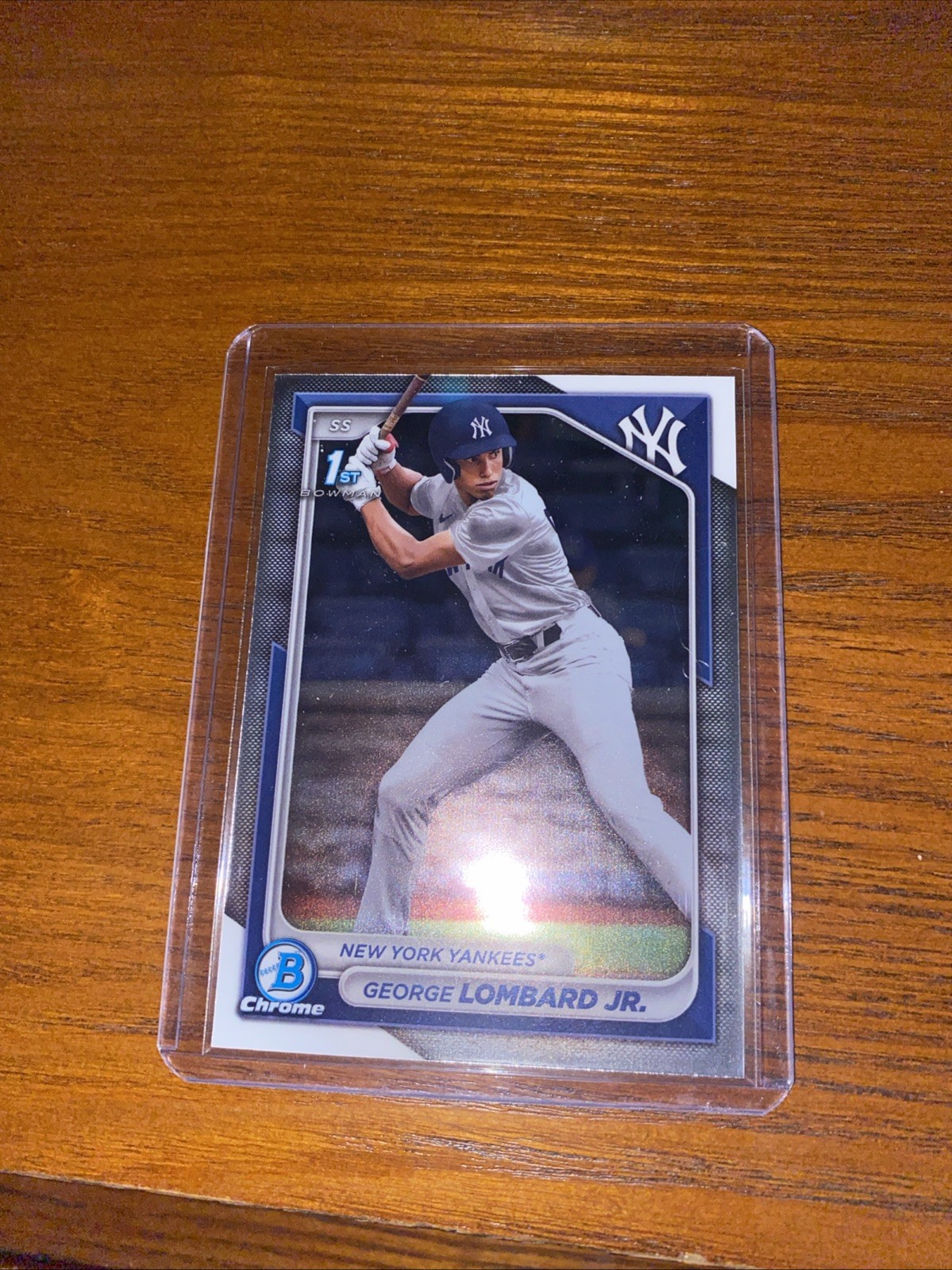 2024 Bowman George Lombard Jr. 1st Bowman Chrome #BCP-79 - Yankees QTY RC