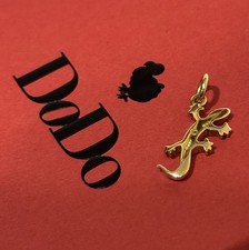 Dodo Pomellato Ciondolo Geco Grande 2gr Oro Giallo 18kt 750/1000 Raro Originale