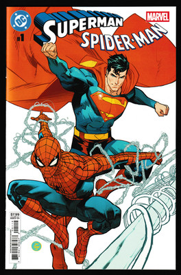  SUPERMAN SPIDER-MAN #1 2ND PRINT DAN MORA VARIANT (2026)
