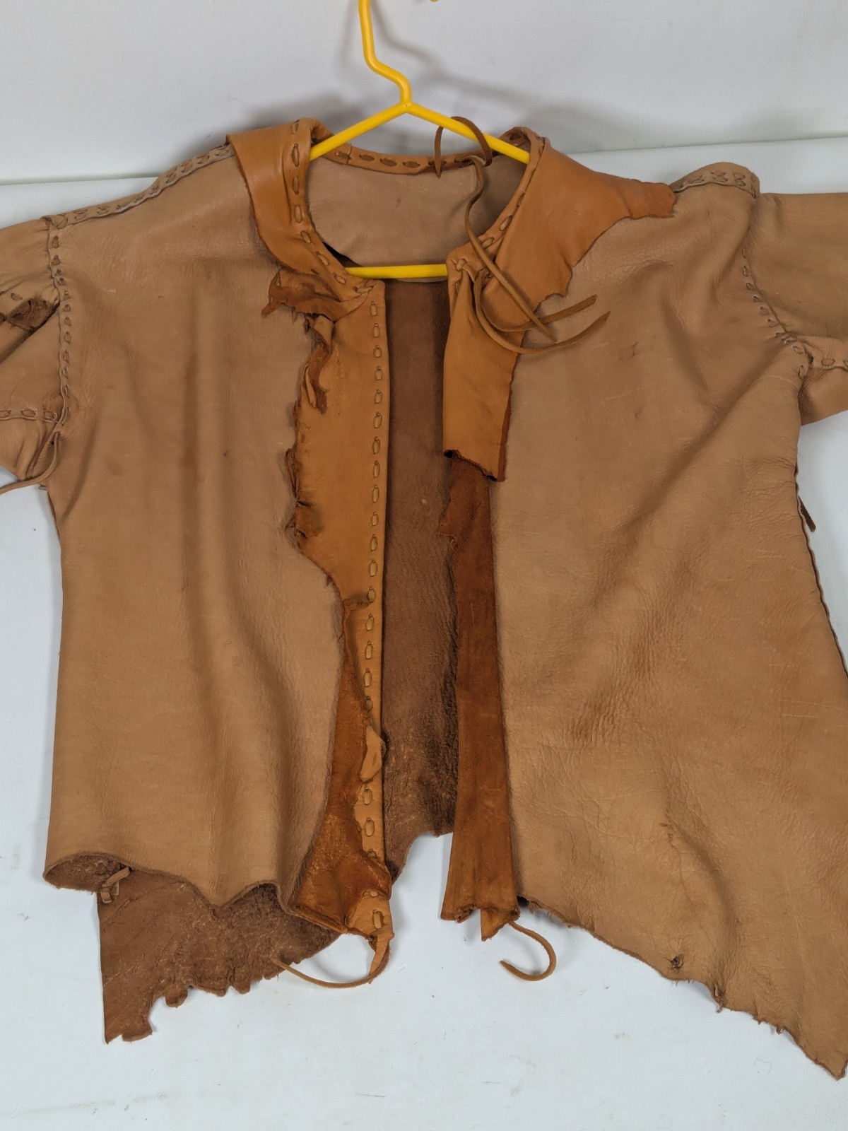 Vintage Patchwork Leather Jacket - Western Boho R… - image 6