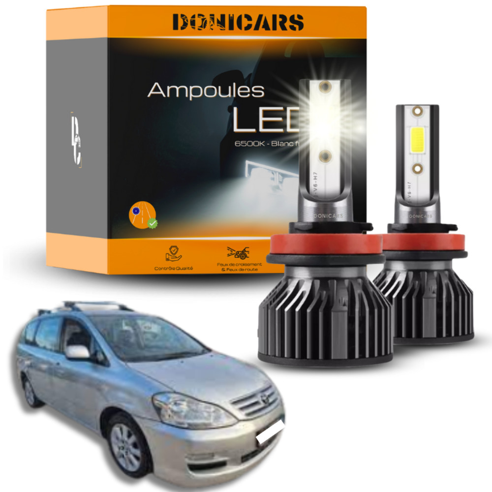 Kit LED H4 Toyota Avensis Verso haute puissance éclairage anti-reflet 12V
