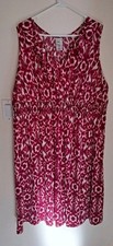 Just My Size Sleeveless Dress 4X 26W/28W (P)