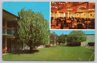 Vintage Quality Inn Florence SC Motel & Dining Room Postcard