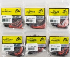 (LOT OF 6) GARY YAMAMOTO RUBBER JIG 5/8OZ 45-58-081 BROWN ORANGE M5318
