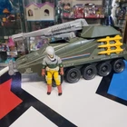 GI Joe Vintage 1987 COMPLETE PERSUADER w BACKSTOP & Filecard NO PISTOL R