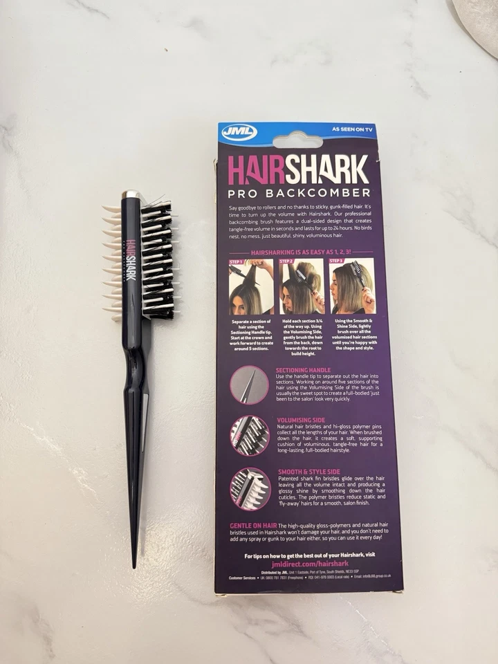 3in1 Styling Comb Hair Shark - Image 2 of 3