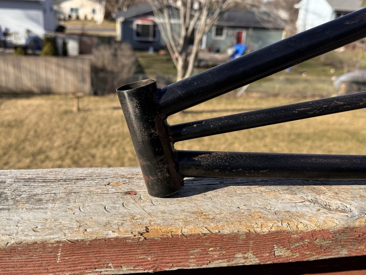 OLDSCHOOL 80's THRUSTER TRI POWER STANDARD FRAME BLACK BMX TORKER