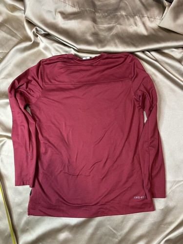 Nike Dri-Fit Men’s Arkansas Razorbacks Football Long Sleeve Shirt Medium - Picture 5 of 5