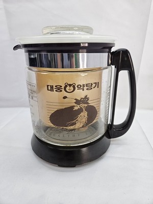 Daewoong Herbal Medicine Pot NonElectric Decoction Maker Glass Tea Kettle Korean