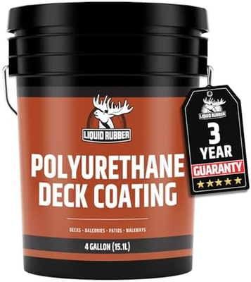 #ad Polyurethane Deck Coating – 10X Stronger than Traditional Deck Paint amp; Deck Stai $449.99