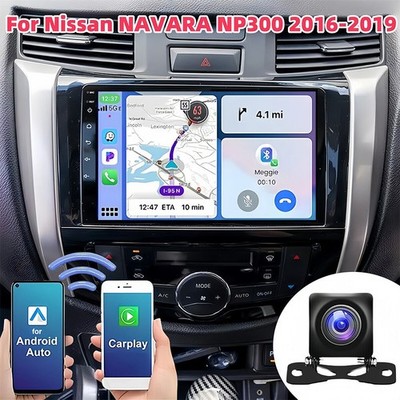 Upgraded Head Unit Car Stereo Radio Fits Nissan NAVARA TERRA 2016-2019 Display