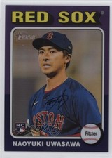 2024 Heritage High Number Hot Box Chrome Purple Refractor Naoyuki Uwasawa 1dg3