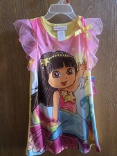 NWT Size 3T Nickelodeon Dora the Explorer Rainbow Mermaid nightgown new 2012