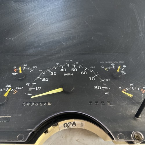 92-93 Chevy C1500 C2500 C3500 Instrument Speedometer Cluster OEM 16140015 BB5 - Imagen 4 de 9