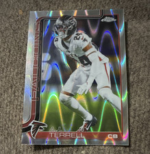 Topps 2025 Chrome A.J. Terrell #19 Parallel Atlanta Falcons NFL Football