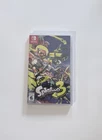 Nintendo Splatoon 3 Nintendo Switch Shooter Multiplayer Online Manual Included