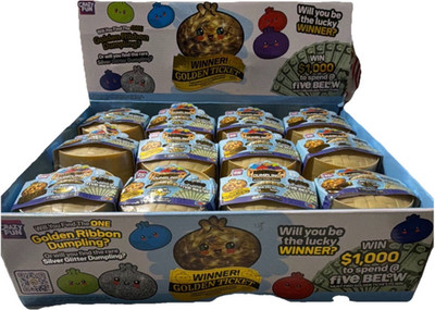 6 Crazy Fun Mystery Dumpling Golden Ticket Edition Blind Pack 5 Below Special 