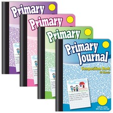 Elementary Journal, Hardcover, 80 Pages, Primary, Multicolor