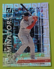2020 Panini Donruss - Dominators Rafael Devers #D-5 Vector - Boston Red Sox 