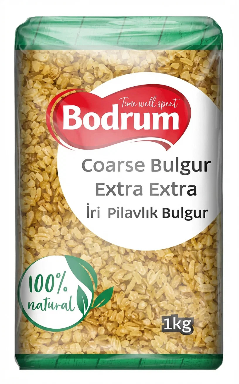 Bodrum Bulgur Coarse Extra Extra 1kg UK Turkish Grain Premium
