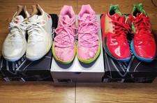 Nike Kyrie 5 Patrick  Sandy  Krabs 2 Low 3-Piece Lot Pre-owned