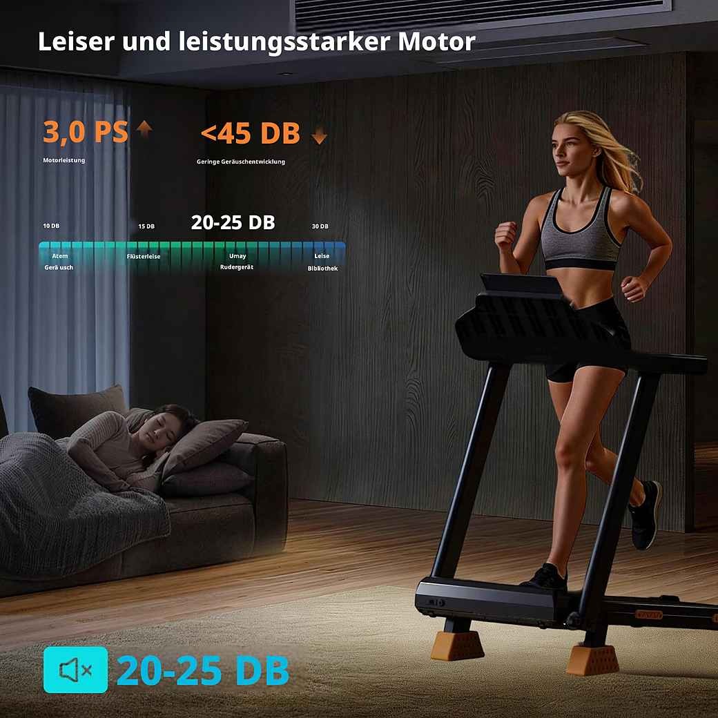 Tapis Roulant Manuale con Pendenza 15% e Motore 3cv foto 2