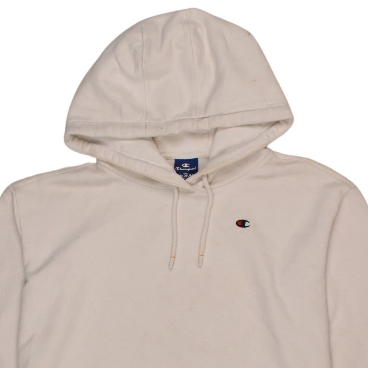 Champion White Hoodie Womens M image 3