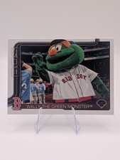 2025 Topps Series 1 Wally The Green Monster #M-4 Mascots Boston Red Sox