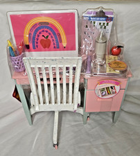 Our Generation Class in Session Teacher's School Desk Chair Set Accessories
