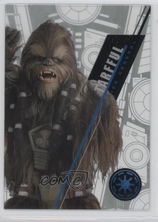 2016 Topps Star Wars High Tek Form 1 Pattern 2 Destroyer Tarfful #SW-19 1b9b
