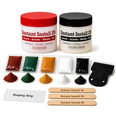 Granite Repair Kit - 4oz Epoxy, EZ-Tint, Tools