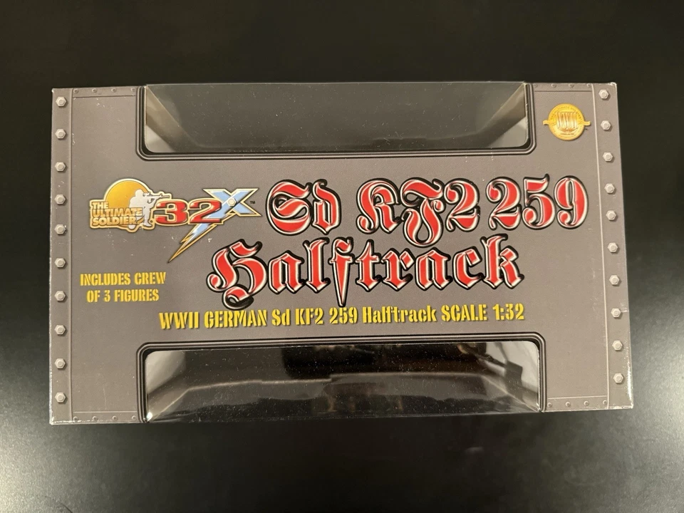 Ultimate Soldier 32X  WWII German Sd Kf2 259 Halftrack 1/32 NIB (Grey) - Image 3 of 4