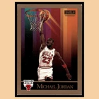 Michael Jordan #41 1990 SkyBox Chicago Bulls Basketball Card NBA EX