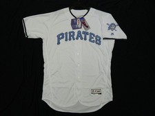 Authentic Pittsburgh Pirates Fathers Day FLEX BASE Jersey RARE! 48