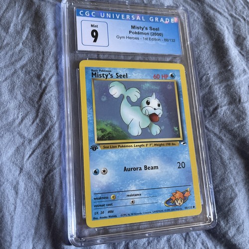 Misty's Seel (1st Edition) graded CGC 9 for sale on eBay