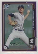 2015 Bowman Draft Chrome Purple Refractor 34/250 Tyler Alexander #7 0b2
