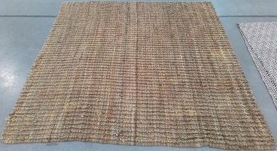NATURAL 6'-0'' x 6'-0'' Broken Thread Rug, Reduced Price 1172785238 NF447A-6SQ