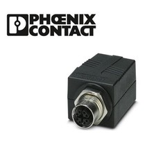 1pk PHOENIX CONTACT - DC 1404549 Control Cabinet Feed-Through, M12 8 Positi