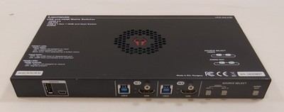 Lightware UCX-2x2-H30 Matrix Switcher, HDMI 2.0 connectivity, USB 3.1 Gen1 4K