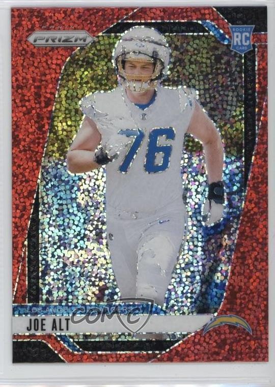 2024 Panini Prizm Rookies Red Sparkle Prizm Joe Alt #353 Rookie RC