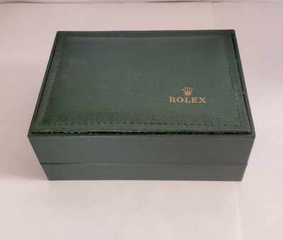 Vintage(80s-90s) Rolex Green/Beige Presentation Watch Box Case