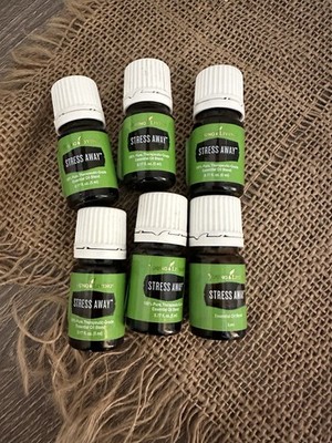 Bundle of 6 Young Living STRESS AWAY Essential Oil Blend 5ml NEW OLD STOCK
