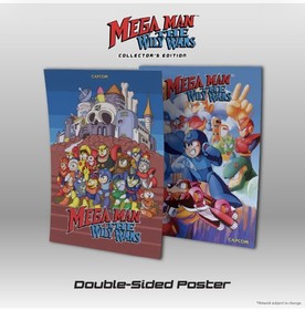 Sega Genesis Mega Man The Wily Wars COLLECTORS EDITION RETRO-BIT Blue Cart NEW