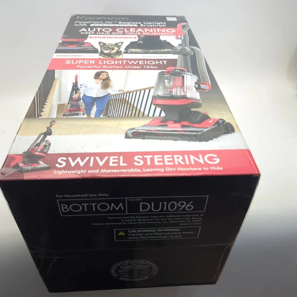 Kenmore FeatherLite DU1096 Corded Bagless Upright Vacuum with Hair Eliminator - Image 3 of 3