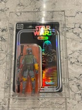 Star Wars Hasbro Boba Fett SDCC 2019 40th Anniversary with Acrylic Case