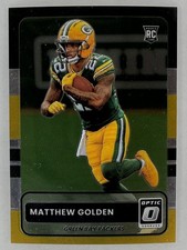 2025 Donruss Optic 2015 Retro Matthew Golden RC #22 Packers
