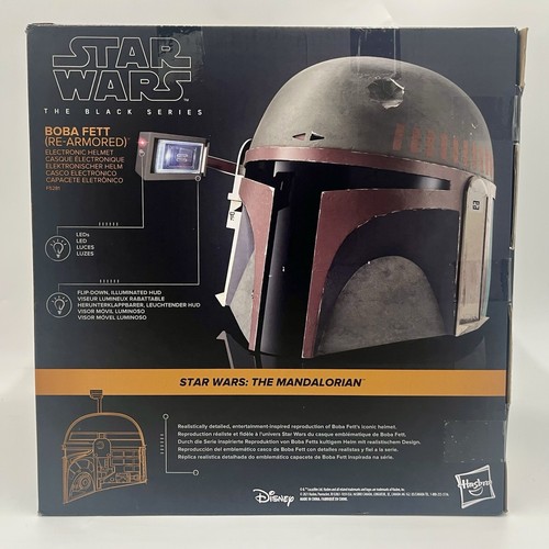 Star Wars Black Series Boba Fett Re-Armored Premium Electronic Helmet Life Size - 第 7/12 張圖片