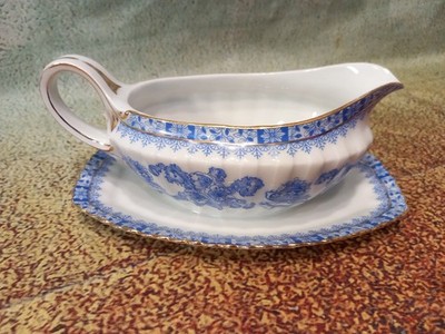   Soucciere  ''ECHT TUPPACK'' CHINA BLAU. TIEFENFURT. 