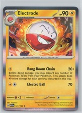 Pokemon Electrode | 101/165 | SV: Scarlet & V...