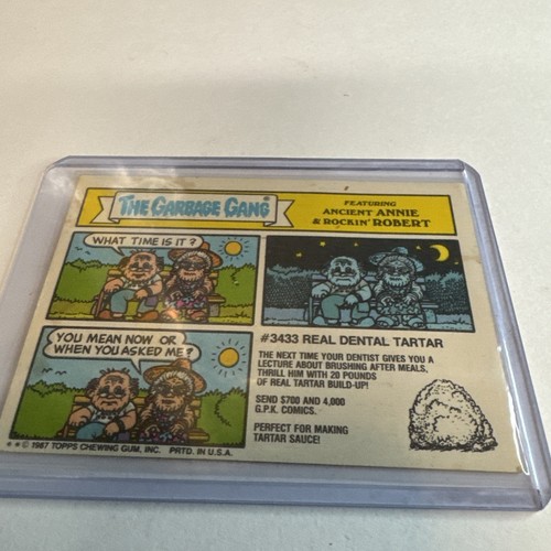 1987 TOPPS GARBAGE PAIL KIDS BUD SUCKER TRADING CARD - Picture 7 of 14